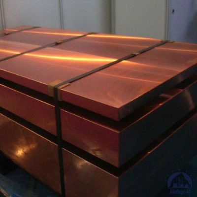 Плита бронзовая 100х600х1500 мм БрАЖНМц 9-4-4-1 купить в Иркутске