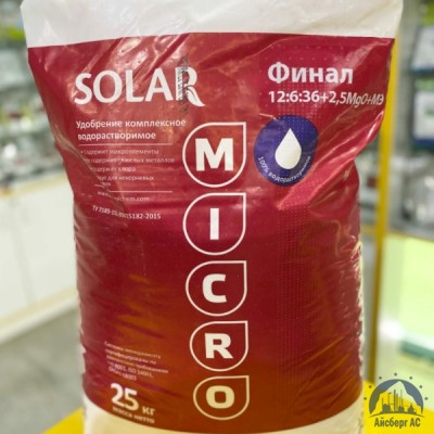 Удобрение SOLAR Финал 12:6:36+2,5MgO+МЭ купить в Иркутске