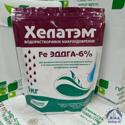 Удобрение ХЕЛАТЭМ Fe 6 Fe EDDHA (ЭДДГА) 6 % купить в Иркутске