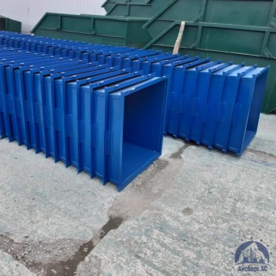 Контейнер металлический для мусора объём 1,1 м³ (евроформа)  купить в Иркутске